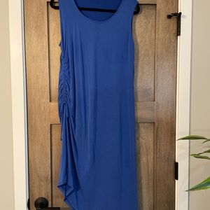 Blue dress